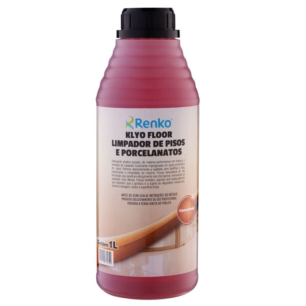 Klyo Floor Limpador Pesado para Pisos 1 Litro RENKO-KLFL6L