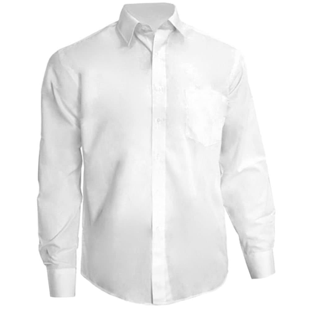 Camisa Social Masculina Manga Longa P DIVISEG-86