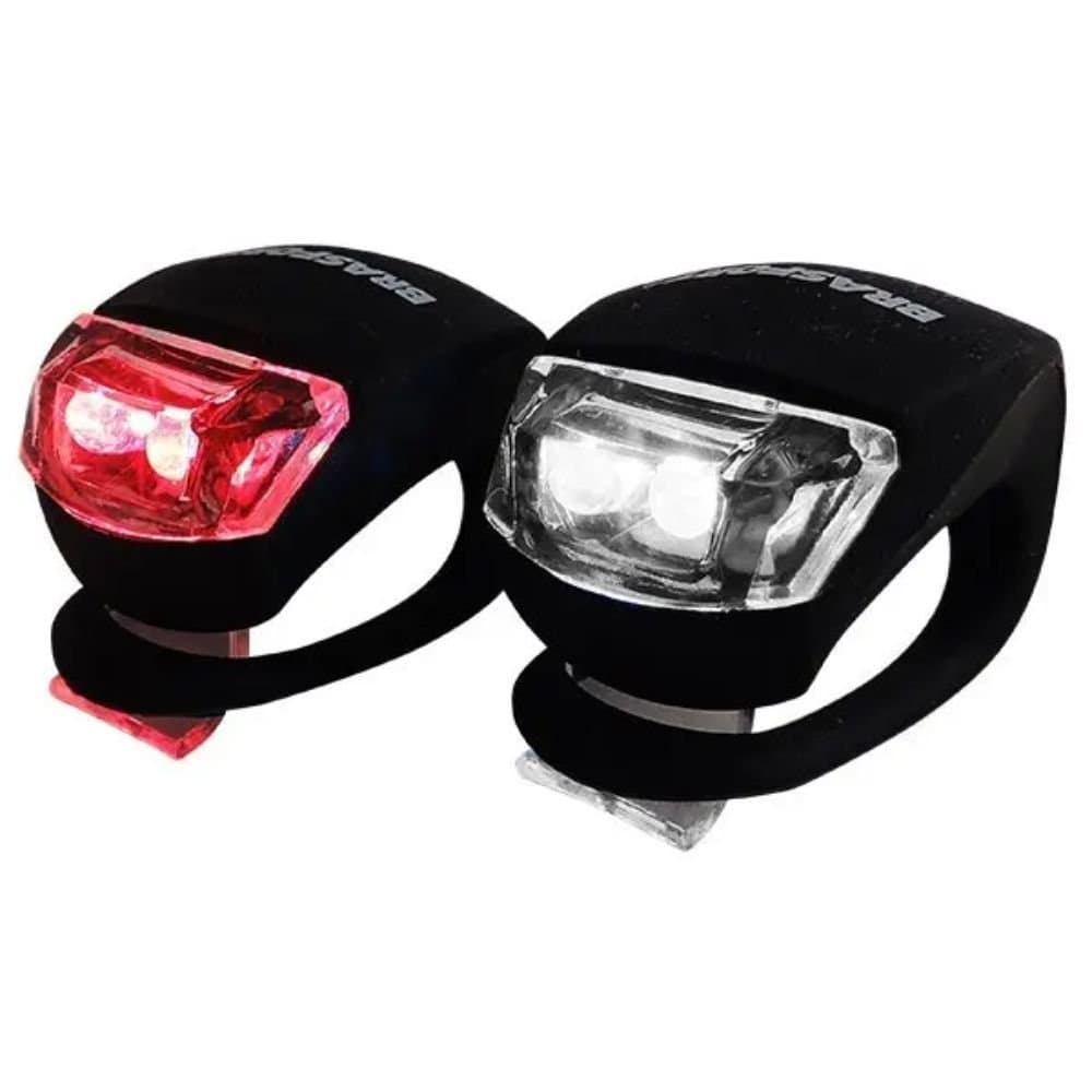 Lanterna LED para Bicicleta com 2 Unidades BRASFORT-7864