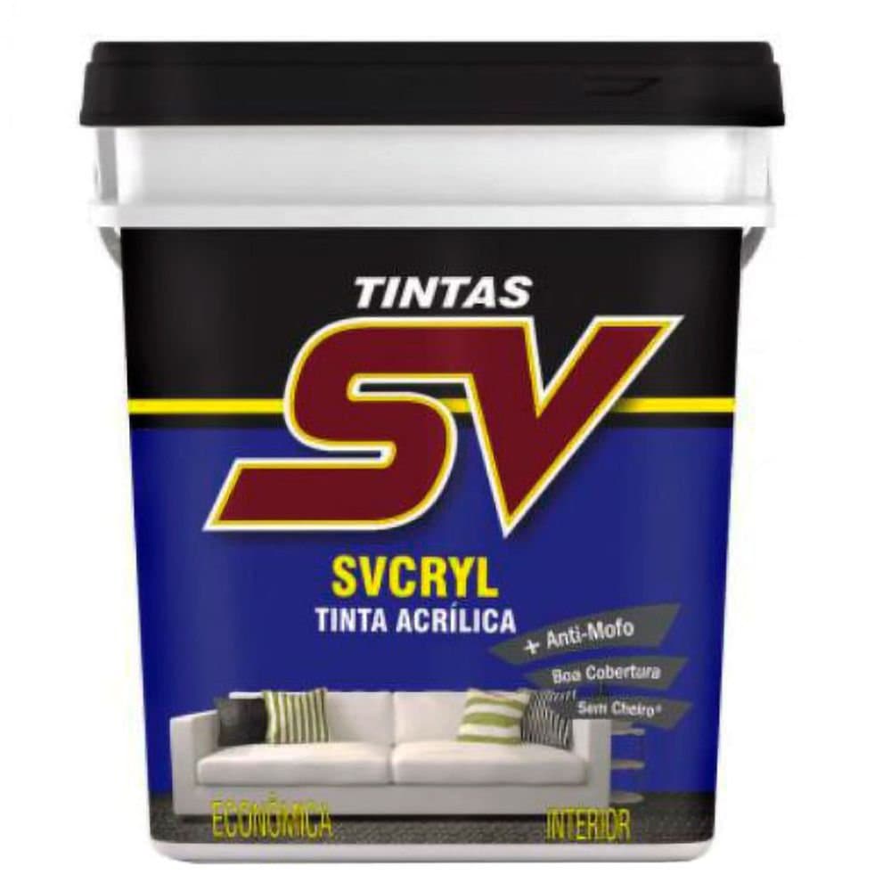 Tinta Acrilica Cryl Branco 15L MAZA-32185