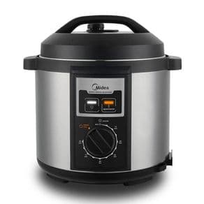 Panela de Pressão Elétrica 6 L Mecânica Inox Midea PPB71 - 127v