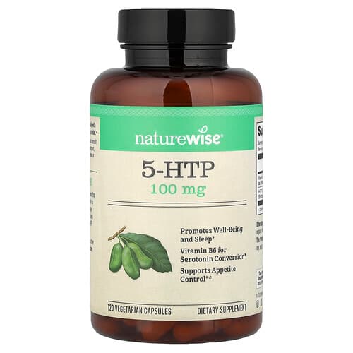 NatureWise, 5-HTP, 120 Vegetarian Capsules