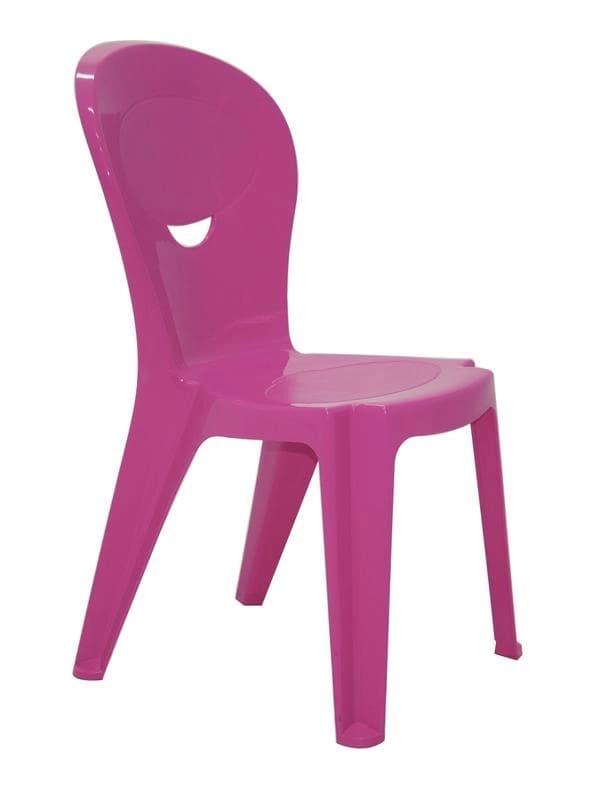 Cadeira Infantil Tramontina Rosa Em Polipropileno Vice