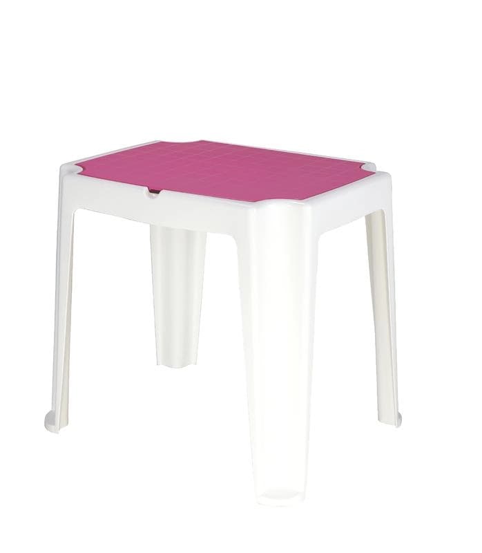 Mesa Infantil Tramontina Rosa Em Polipropileno Versa