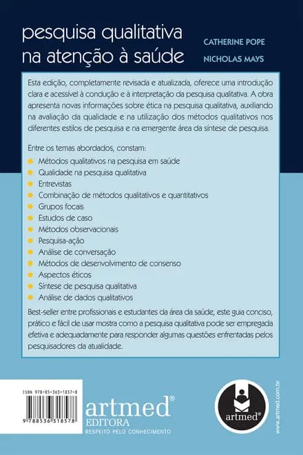 Pesquisa Qualitativa na Atenção à Saúde