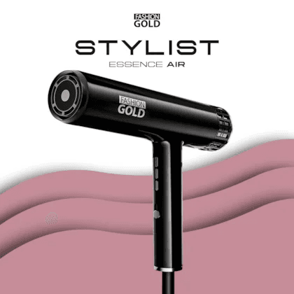 Secador de Cabelo - Stylist Essence Air - Fashion Gold Voltagem:220v - 220v