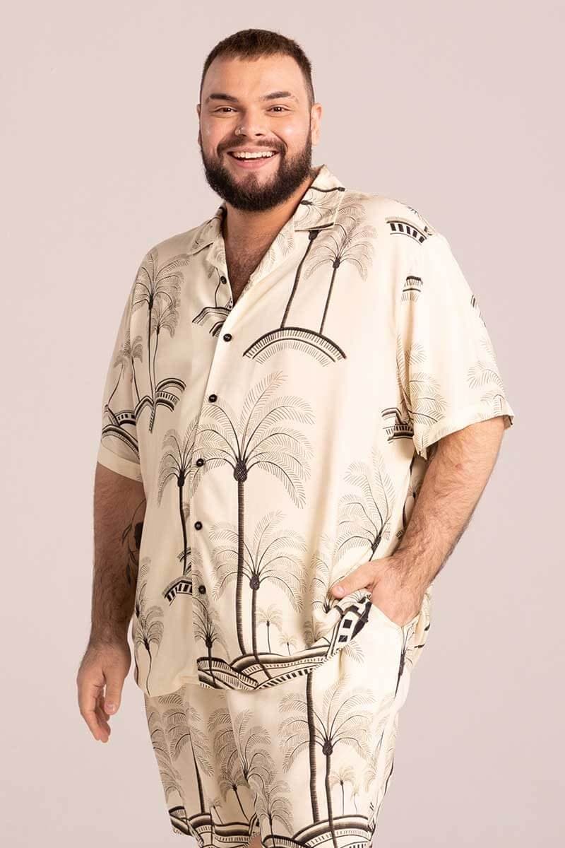 Camisa Manga Curta Resort