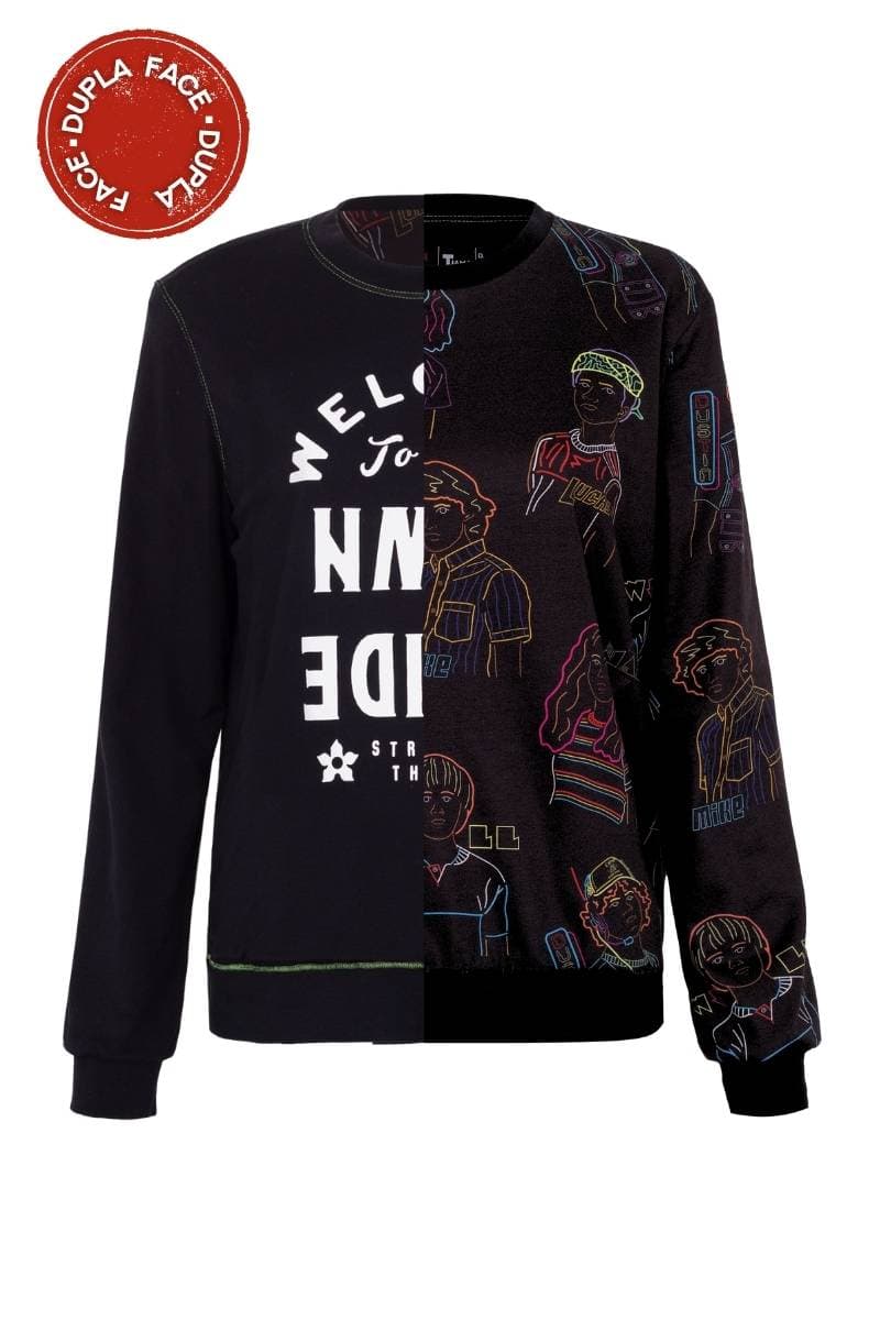 Moletom Dupla Face Stranger Things