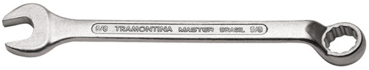 Chave Combinada Tramontina Master 1.1/4" Com Pescoço Com Corpo Forjado Em Aço Especial Cromado
