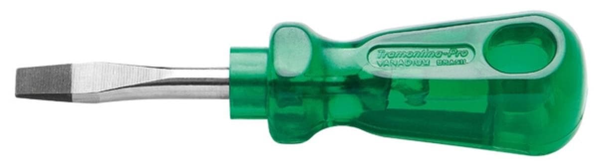 Chave De Fenda Ponta Chata Em Aço Cromo Vanádio 8x38mm 5/16x1.1/2" Tramontina PRO