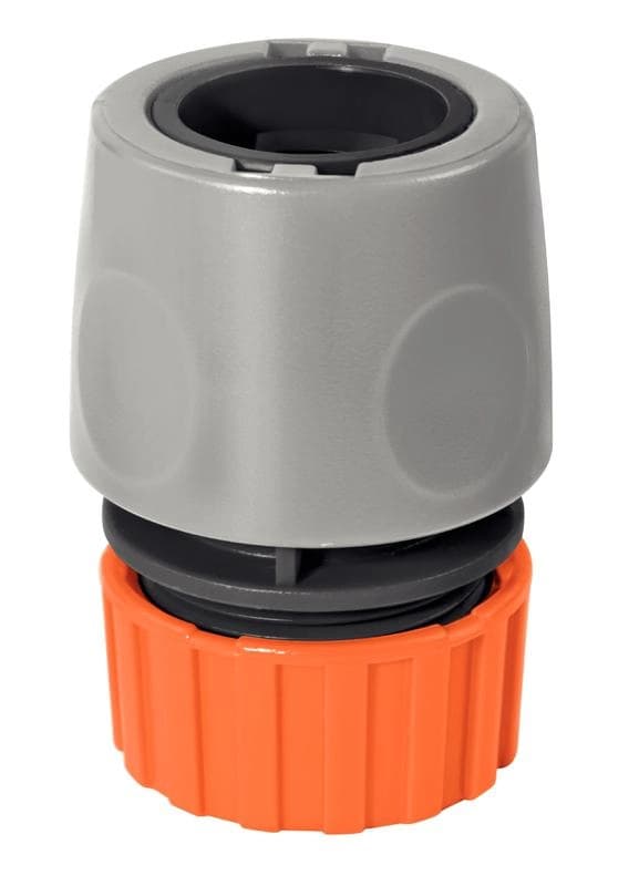 Engate Rápido Com Aquastop Tramontina Em Plástico Para Mangueira 1/2"