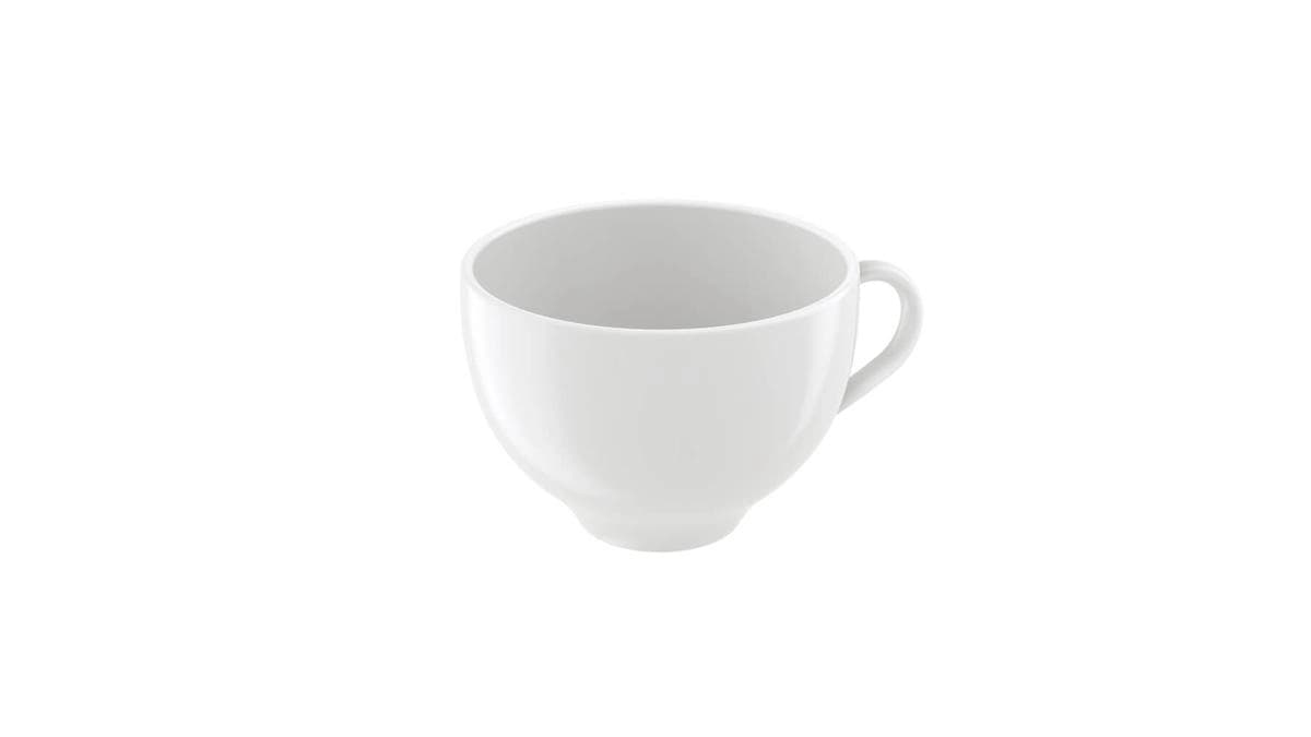 Xícara Chá Tramontina Maria Augusta Em Porcelana 250ml